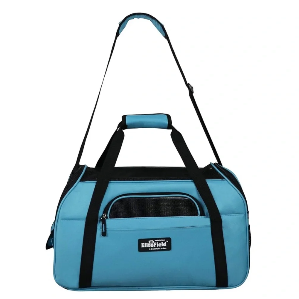 ELITE FIELD Soft Sided Pet Carrier Sky Blue